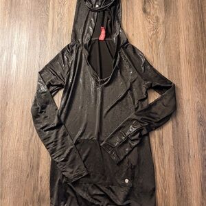 Apple Bottoms Black Women's Hoodie Sweatshirt